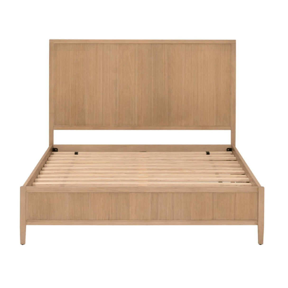 Modern European furniture - Natural Oak Queen Bed - www.oroa.com