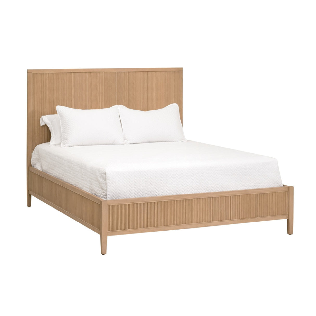 Natural Oak King Bed | Oroa.com