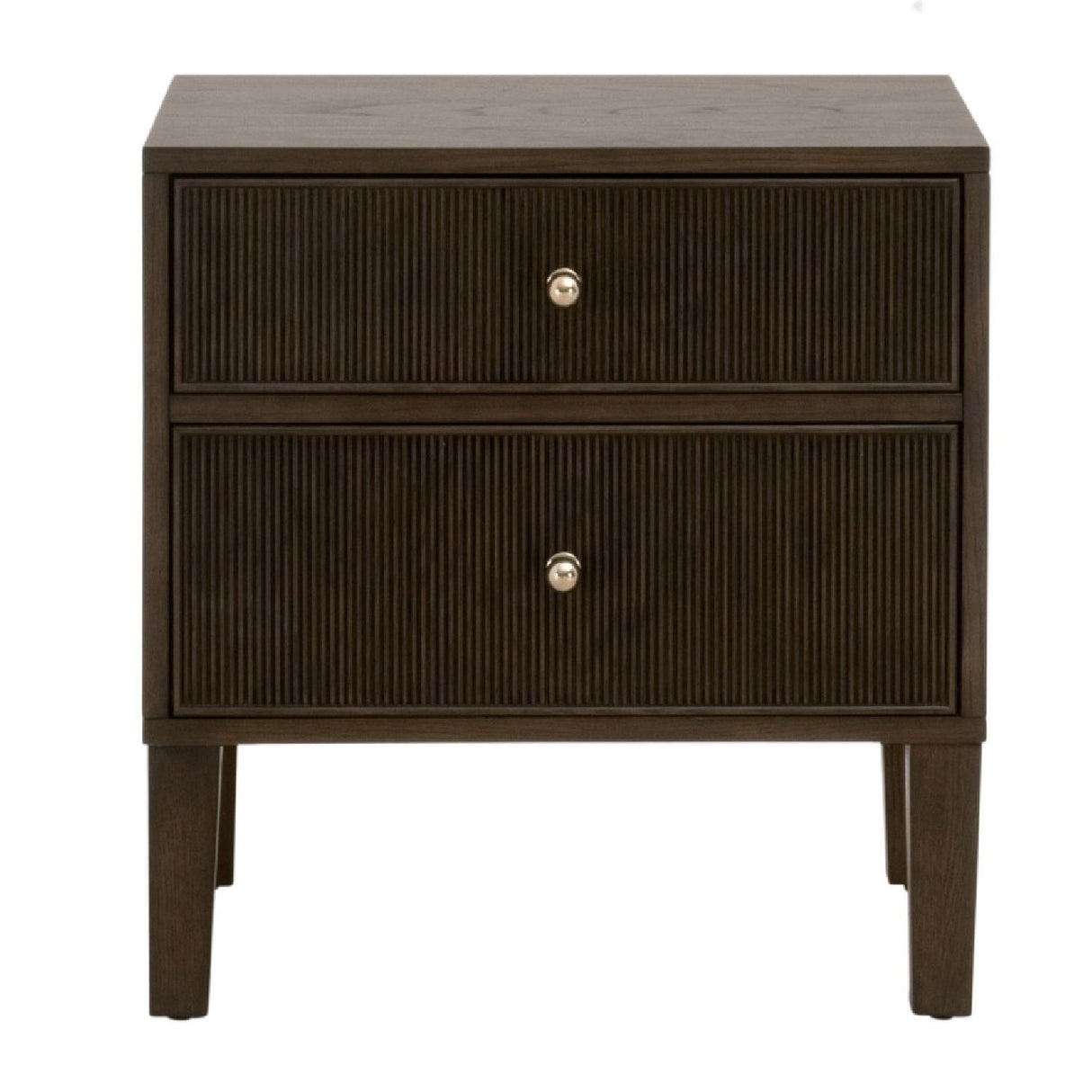 2-Drawer Oak Nightstand S | Living Essentials Highland – alternate view 19