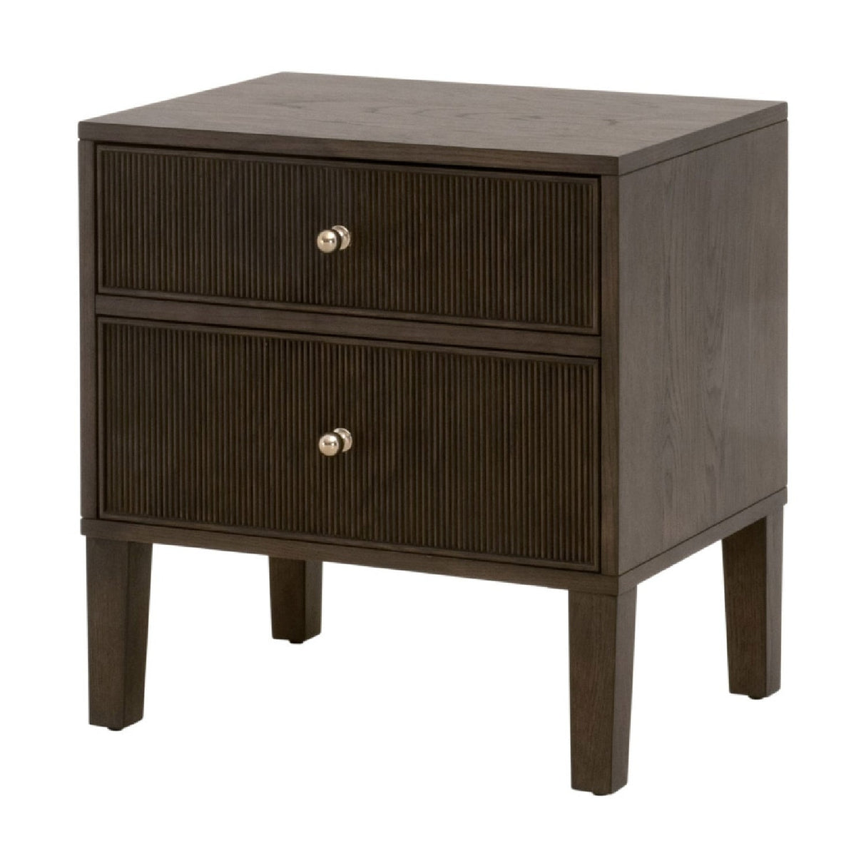 2-Drawer Oak Nightstand S | Living Essentials Highland – alternate view 22