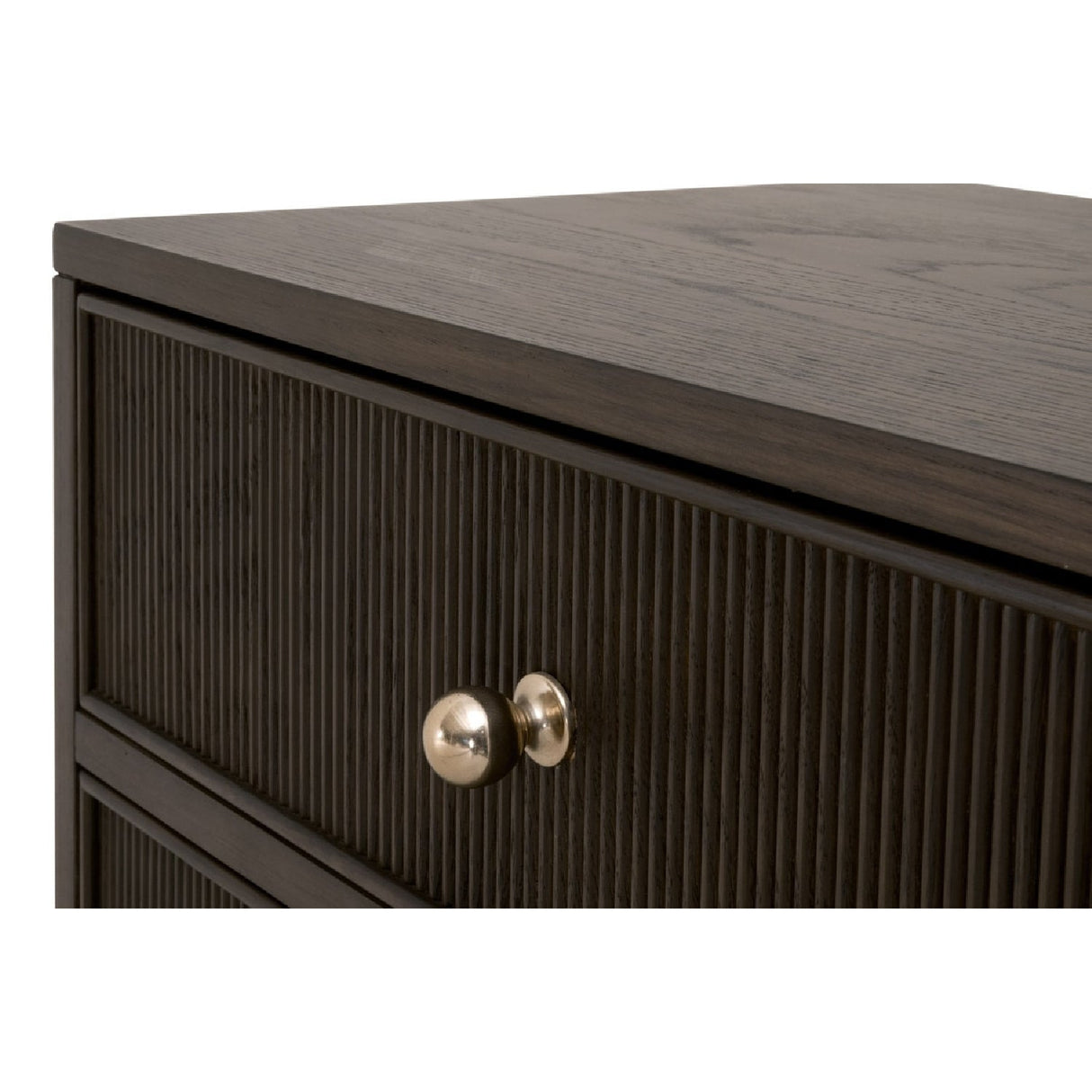 2-Drawer Oak Nightstand S | Living Essentials Highland – alternate view 25