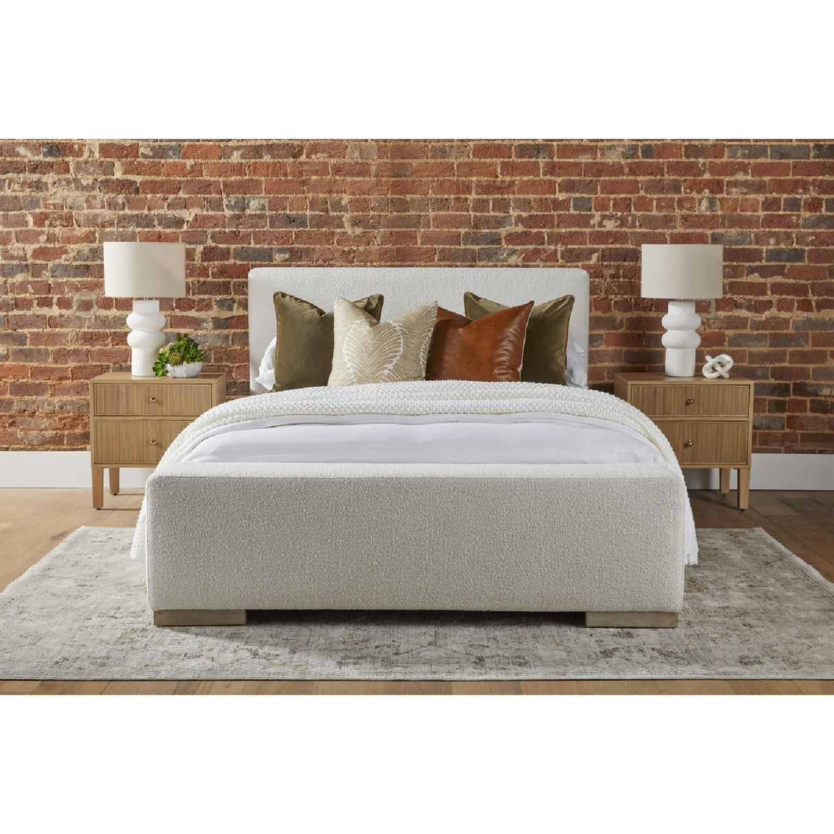 2-Drawer Oak Nightstand S | Living Essentials Highland – alternate view 18