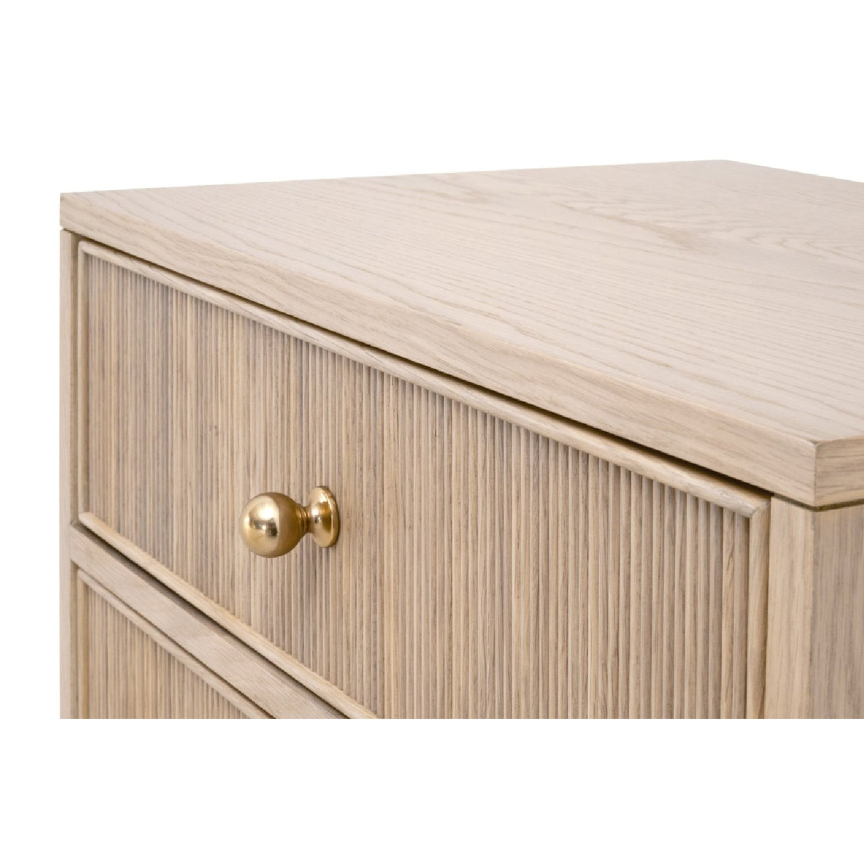 2-Drawer Oak Nightstand S | Living Essentials Highland – alternate view 6