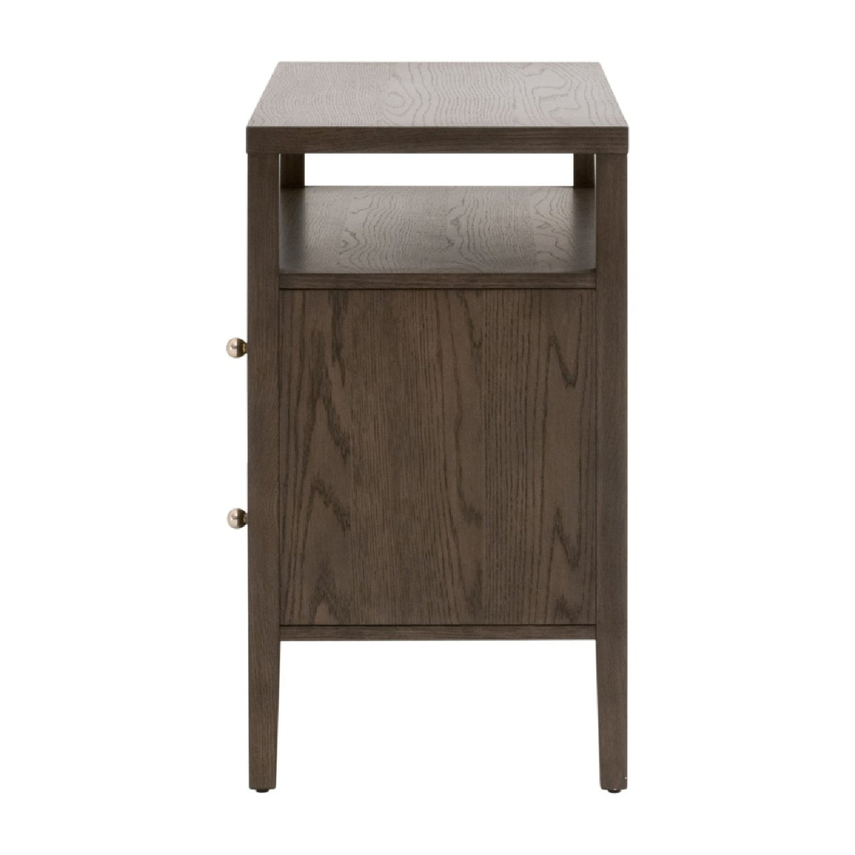 2-Drawer Oak Nightstand L | Living Essentials Highland – alternate view 21