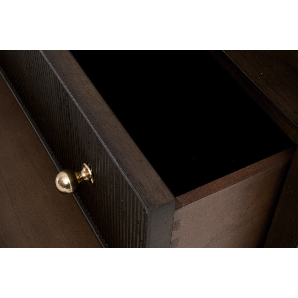 2-Drawer Oak Nightstand L | Living Essentials Highland – alternate view 25