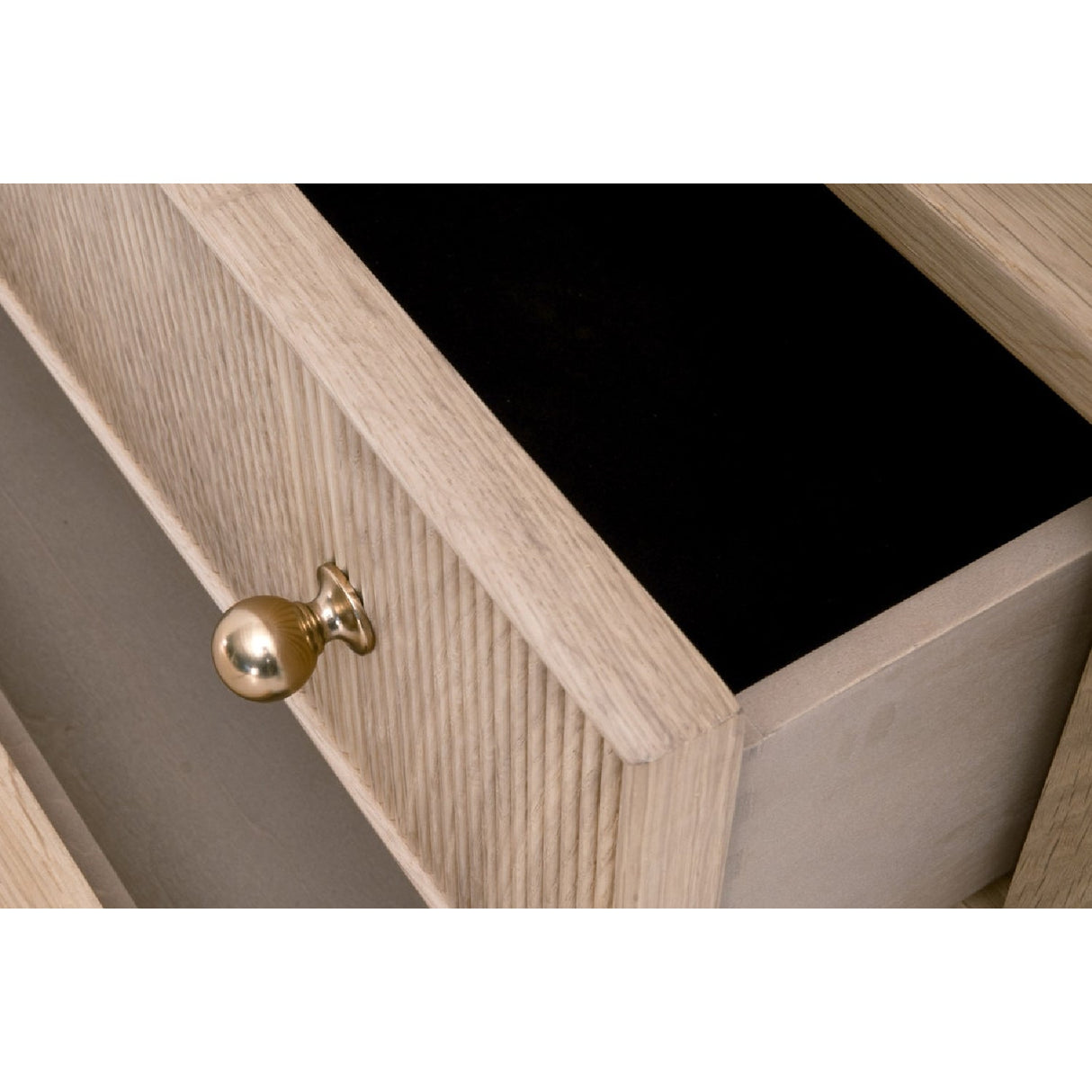 2-Drawer Oak Nightstand L | Living Essentials Highland – alternate view 15