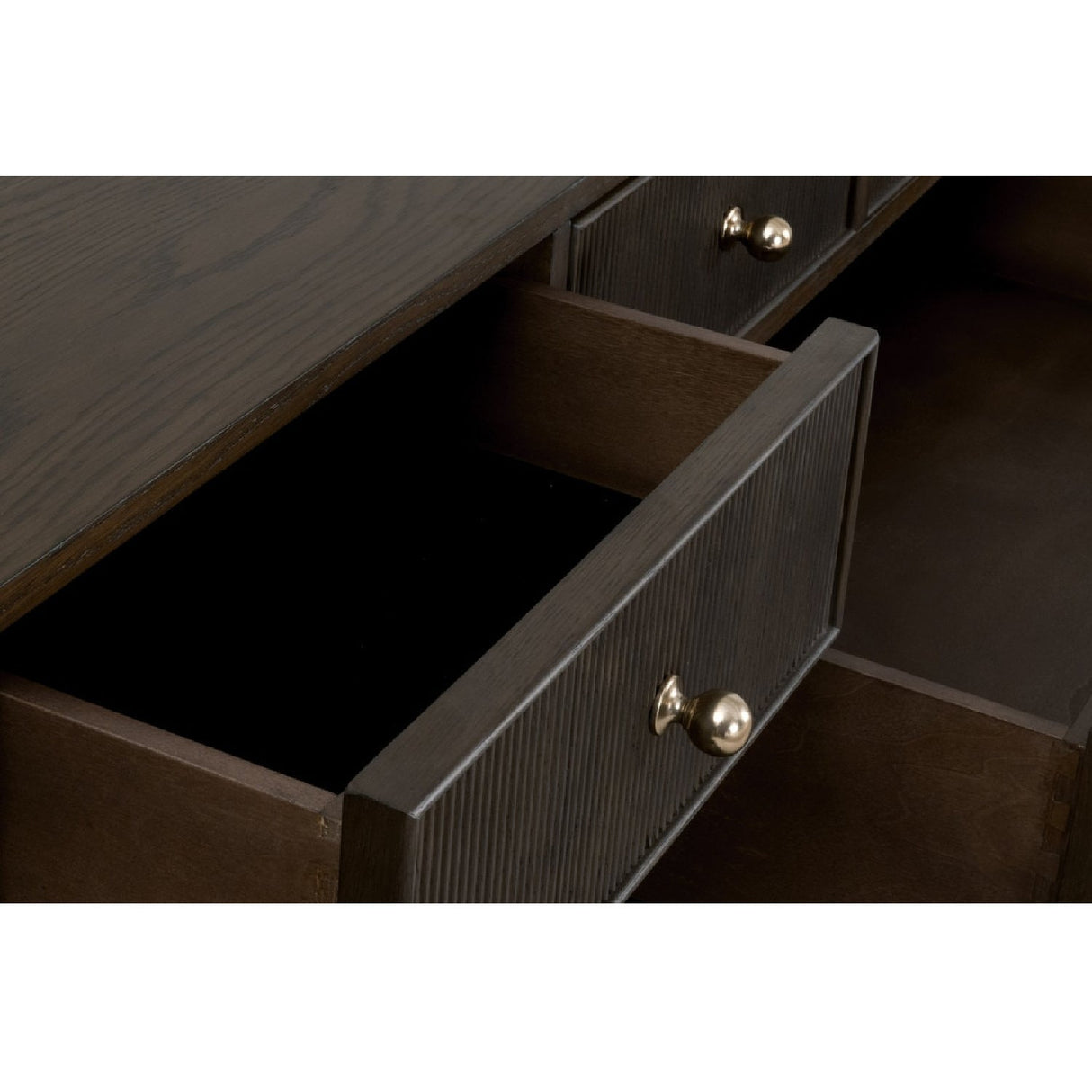 8-Drawer Oak Double Dresser | Living Essentials Highland – alternate view 27