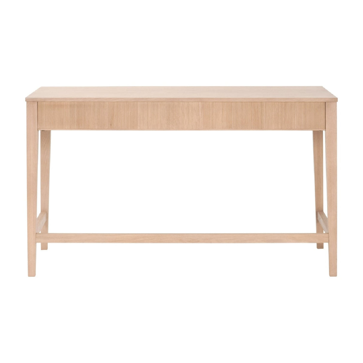 Modern European furniture - Natural Oak 3-Drawer Desk - www.oroa.com