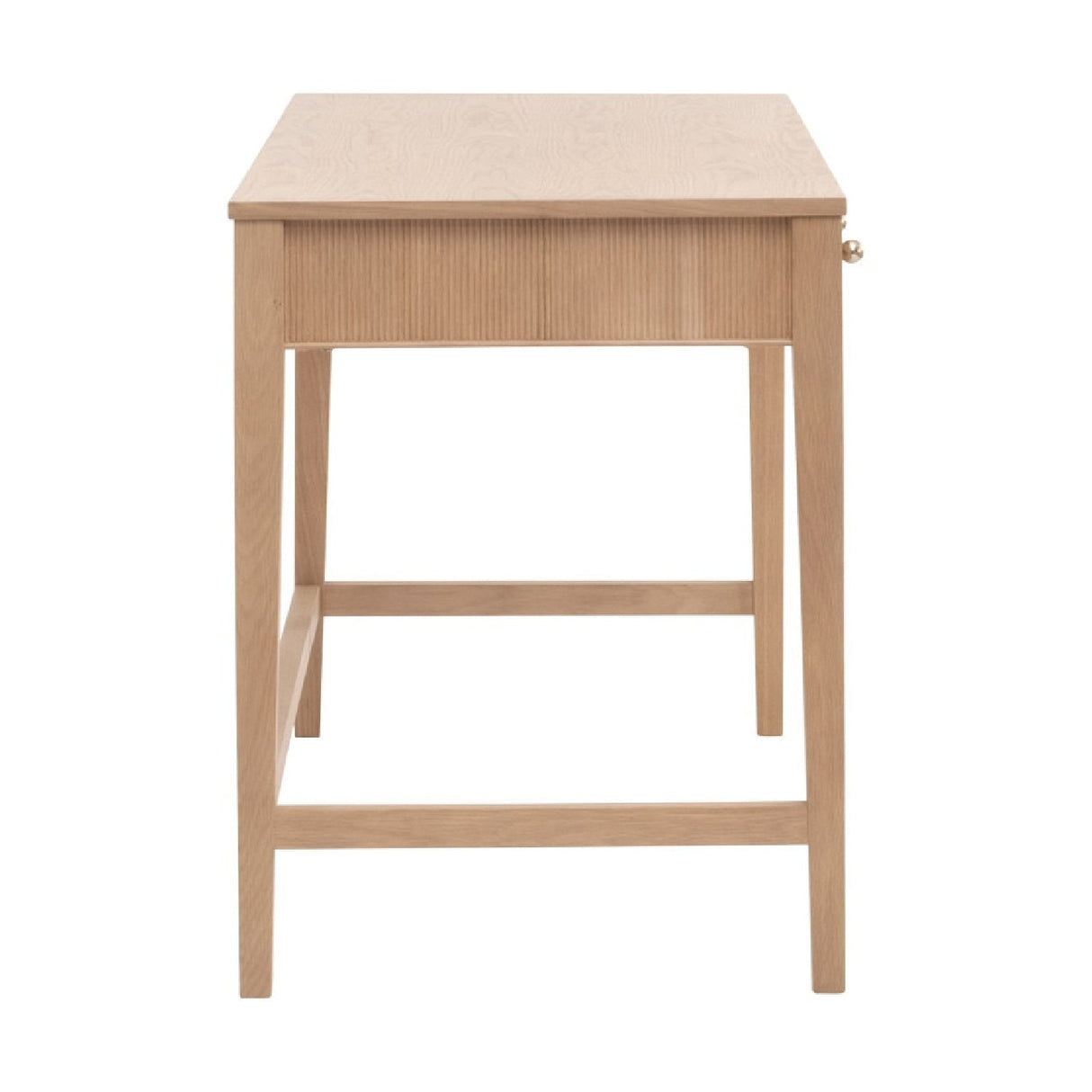 Modern European furniture - Natural Oak 3-Drawer Desk - www.oroa.com