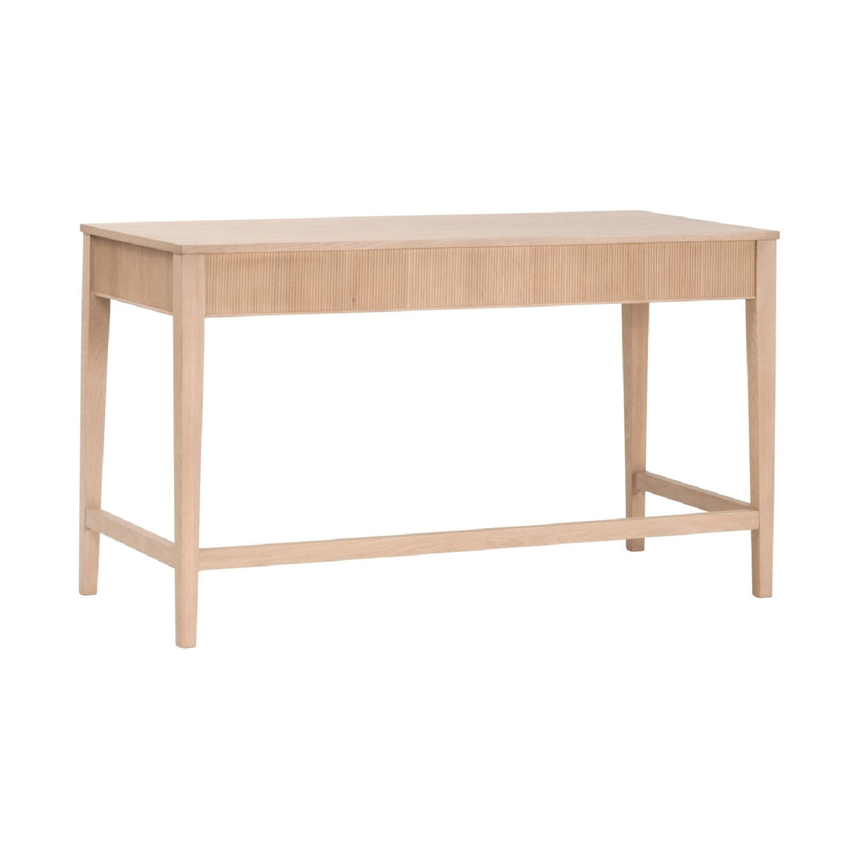 Modern European furniture - Natural Oak 3-Drawer Desk - www.oroa.com