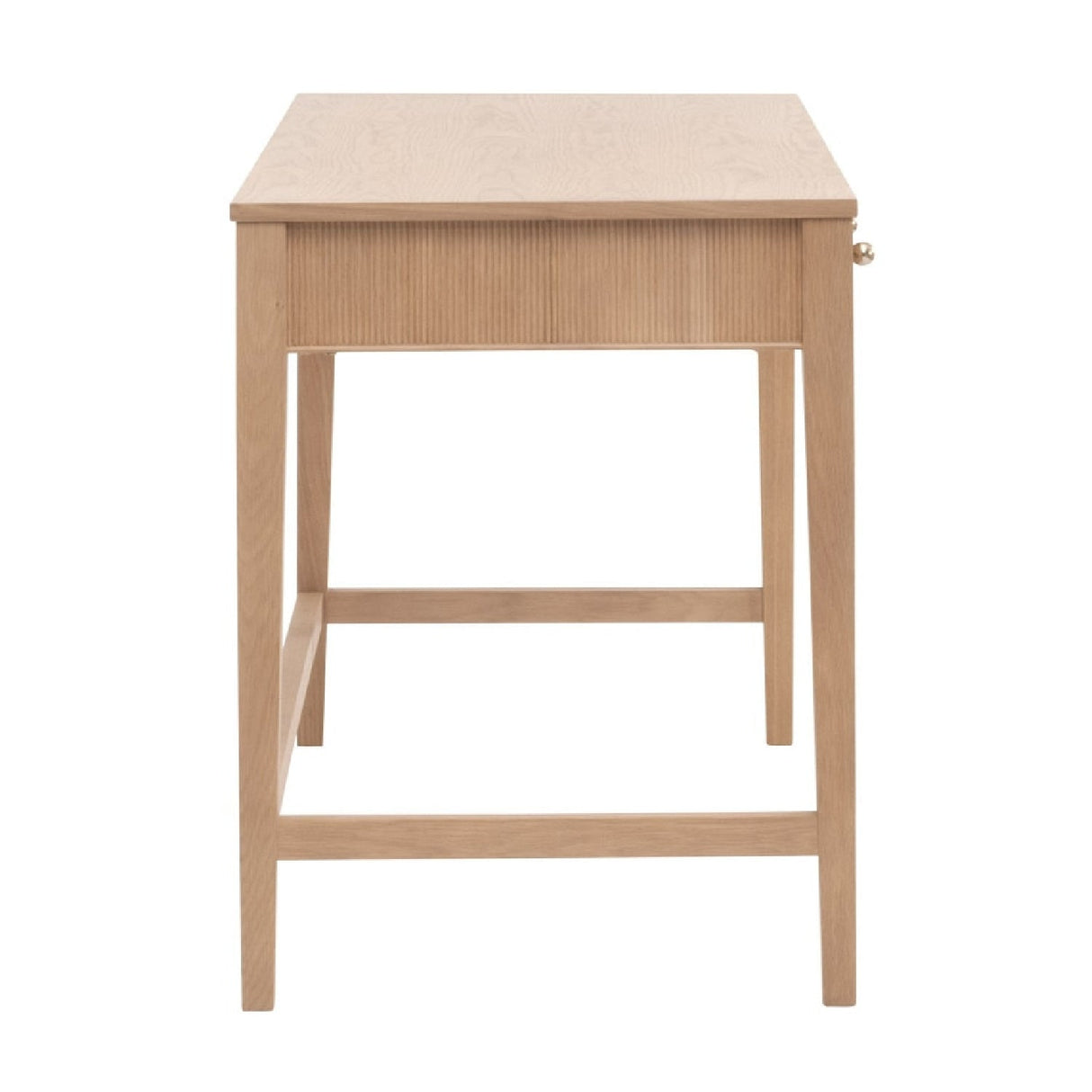 Modern European furniture - Natural Oak 3-Drawer Desk - www.oroa.com