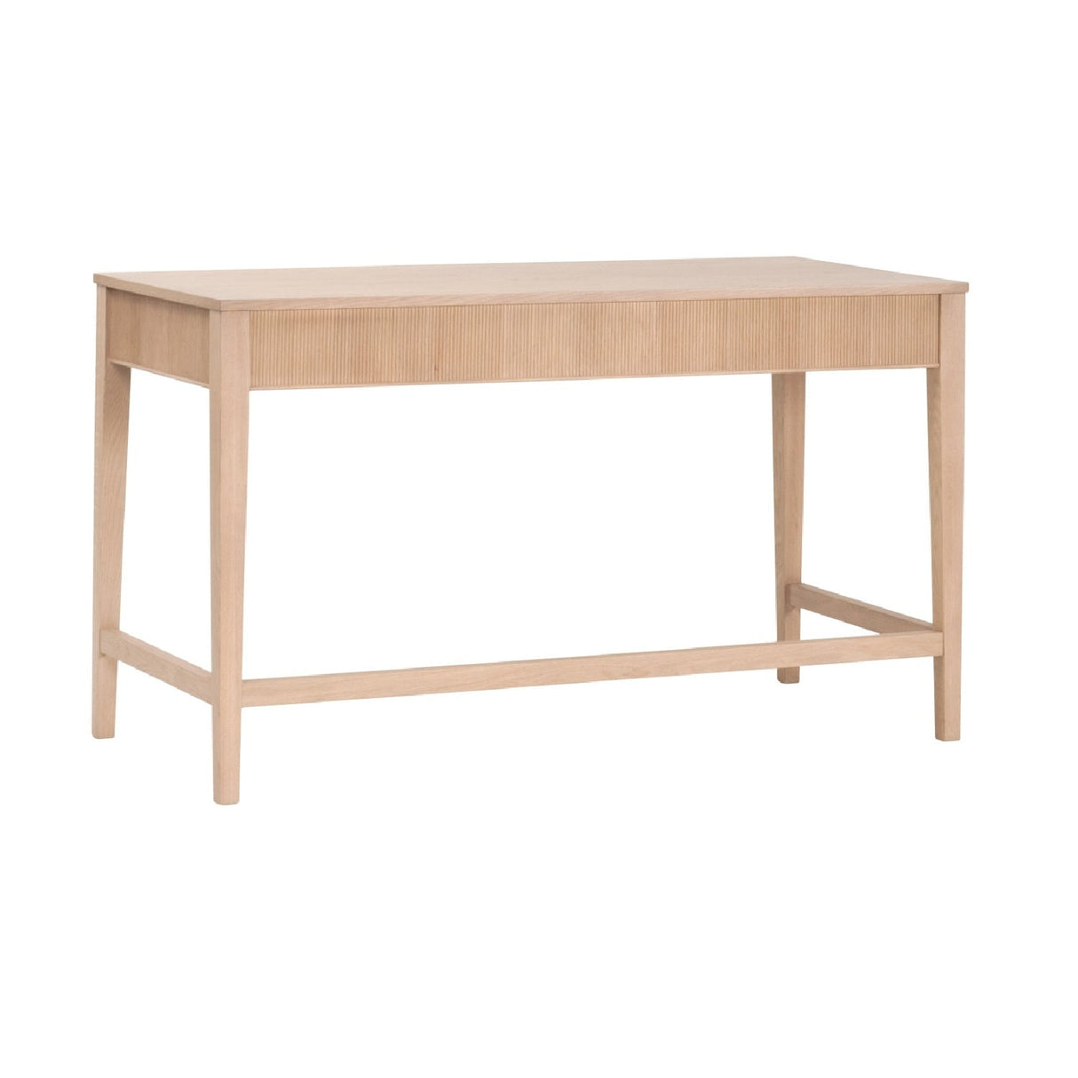 Modern European furniture - Natural Oak 3-Drawer Desk - www.oroa.com