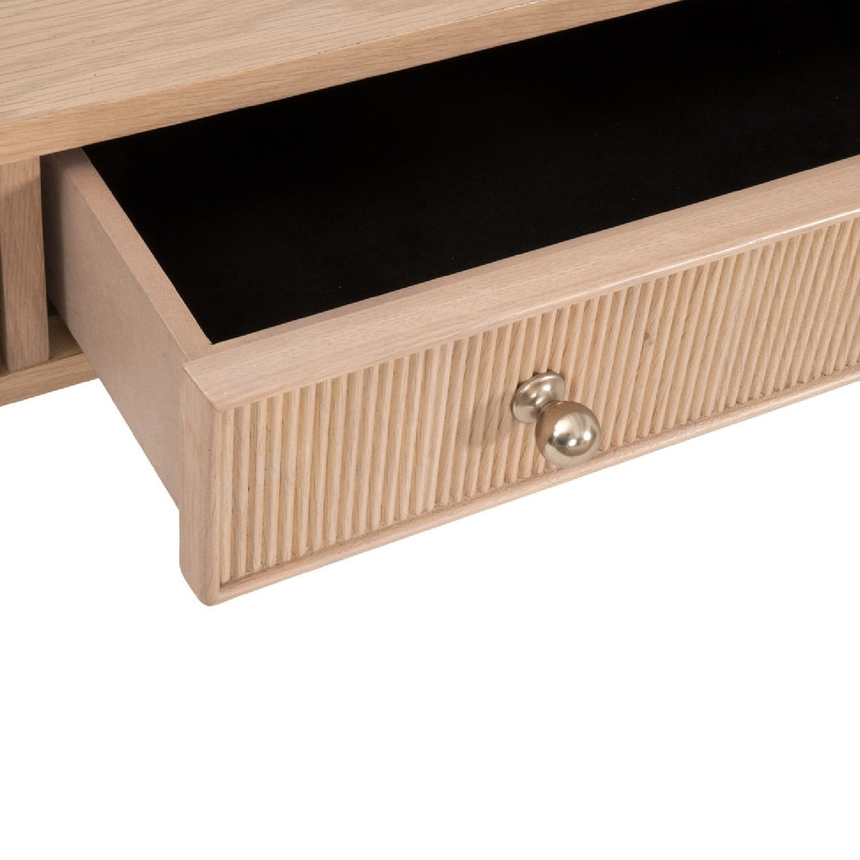 Modern European furniture - Natural Oak 3-Drawer Desk - www.oroa.com