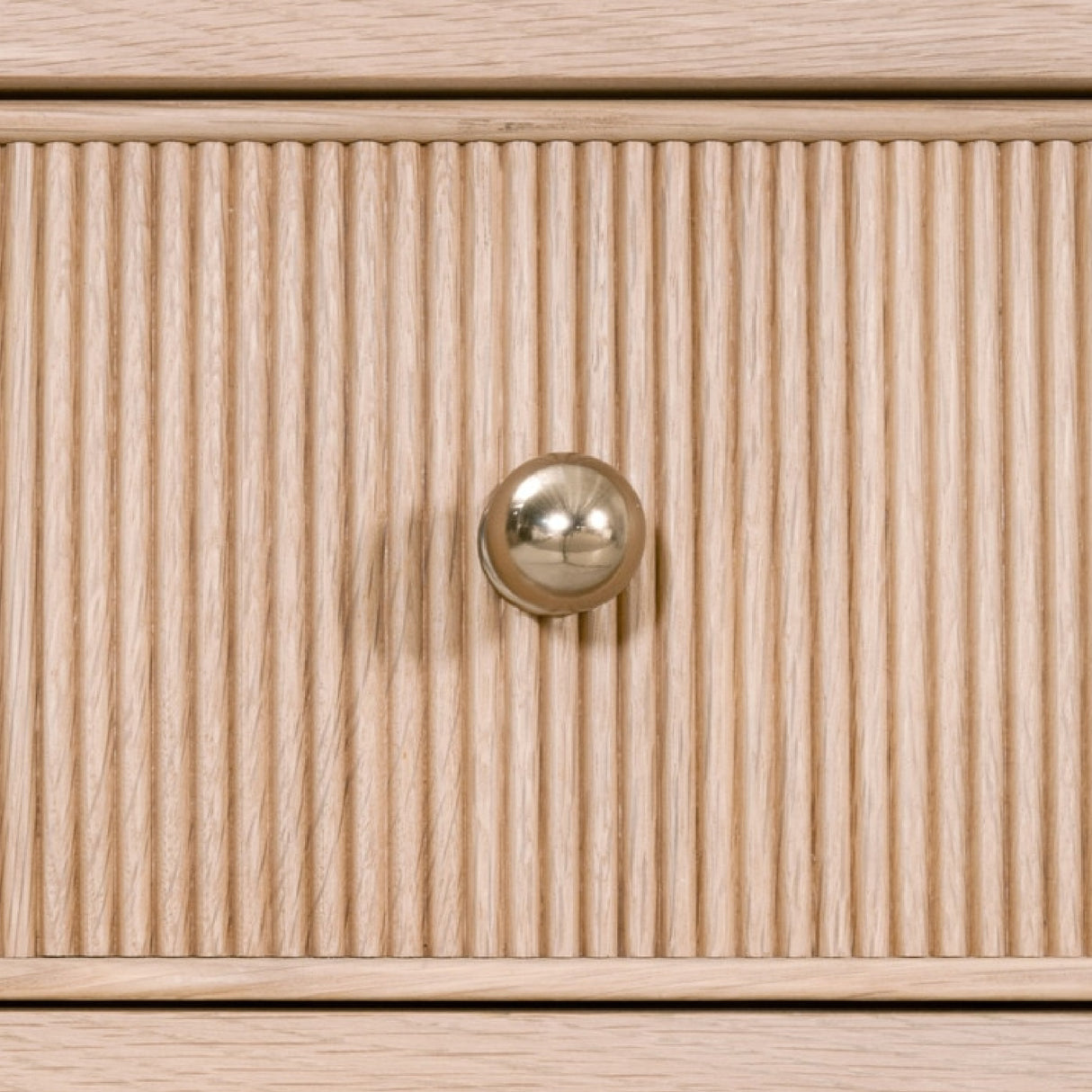 Modern European furniture - Natural Oak 3-Drawer Console Table - www.oroa.com