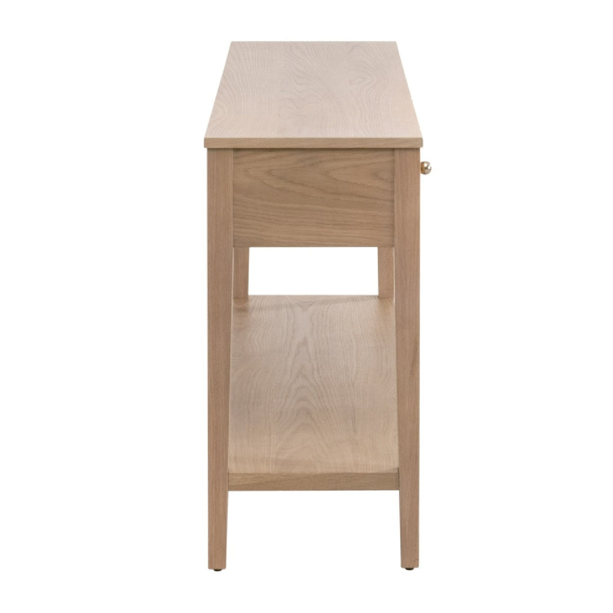 Modern European furniture - Natural Oak 3-Drawer Console Table - www.oroa.com