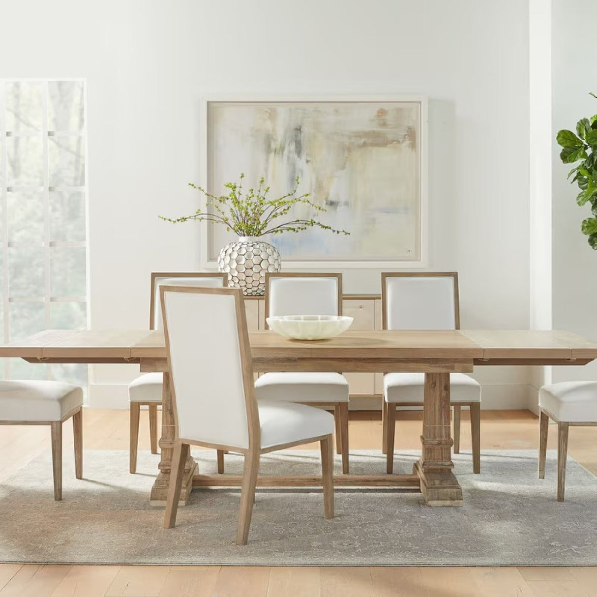 Solid Wood Framed Dining Chairs (2) | Living Essentials Martin – alternate view 10