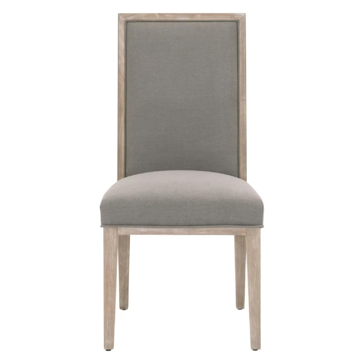 Solid Wood Framed Dining Chairs (2) | Living Essentials Martin – side view