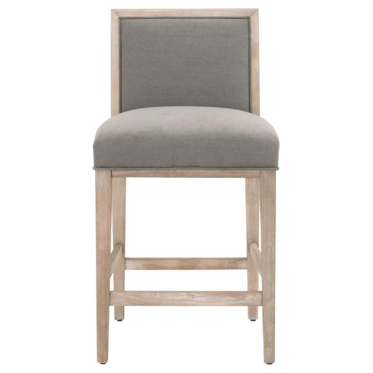 Solid Wood Framed Counter Stools (2) | Living Essentials Martin