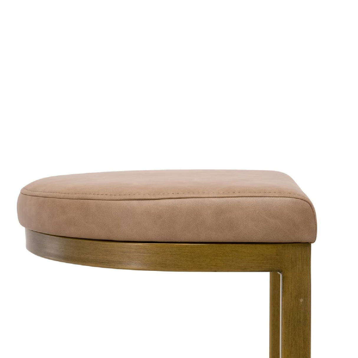 Gold Cantilevered Counter Stool | Living Essentials Cresta – alternate view 16