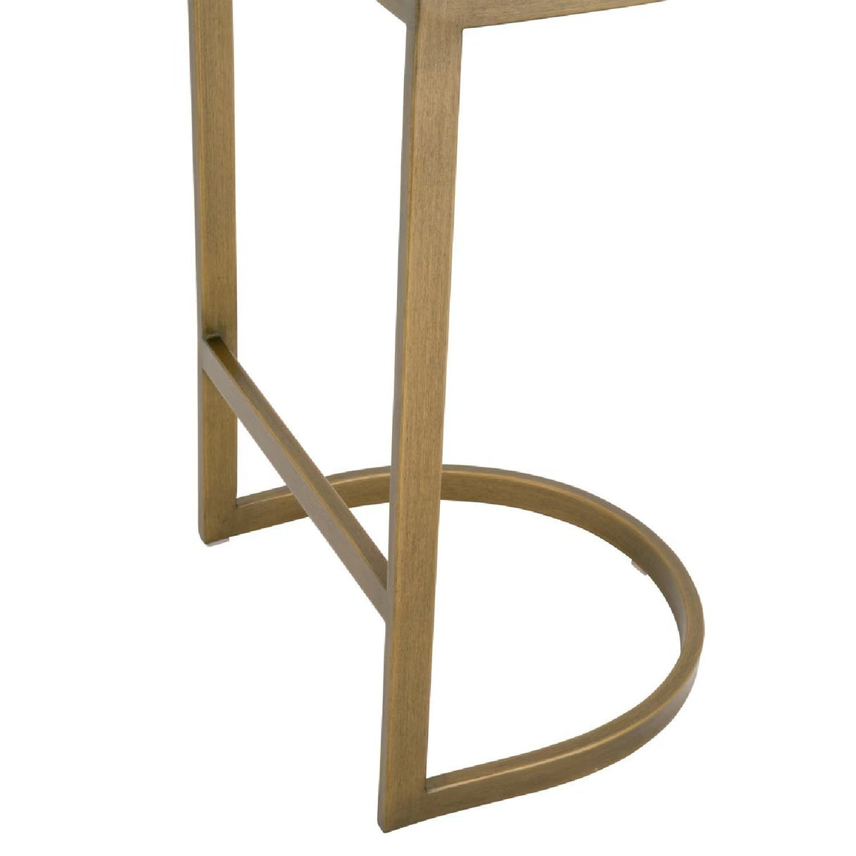 Gold Cantilevered Counter Stool | Living Essentials Cresta – alternate view 7