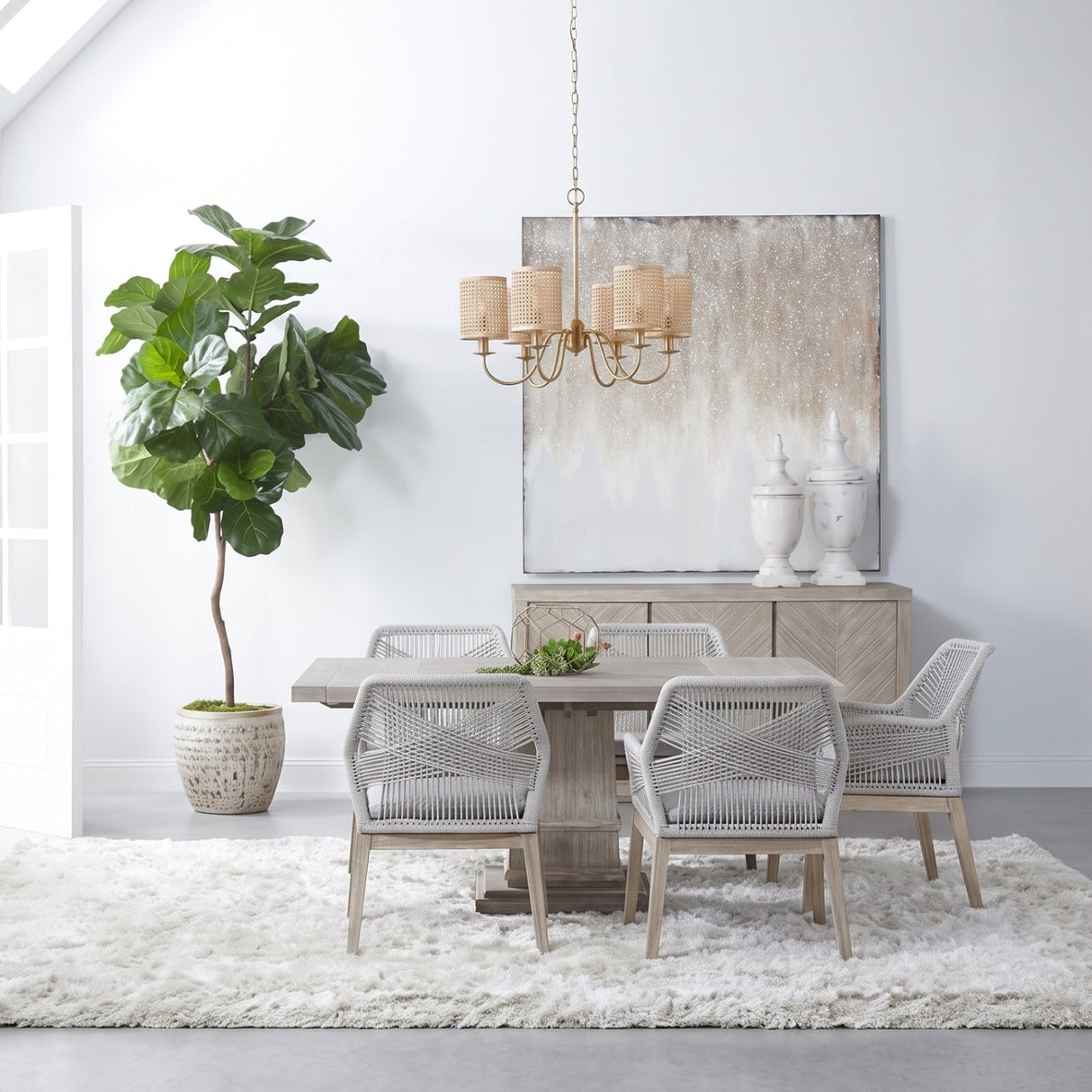 Modern European furniture - Acacia Square Extendable Dining Table - www.oroa.com