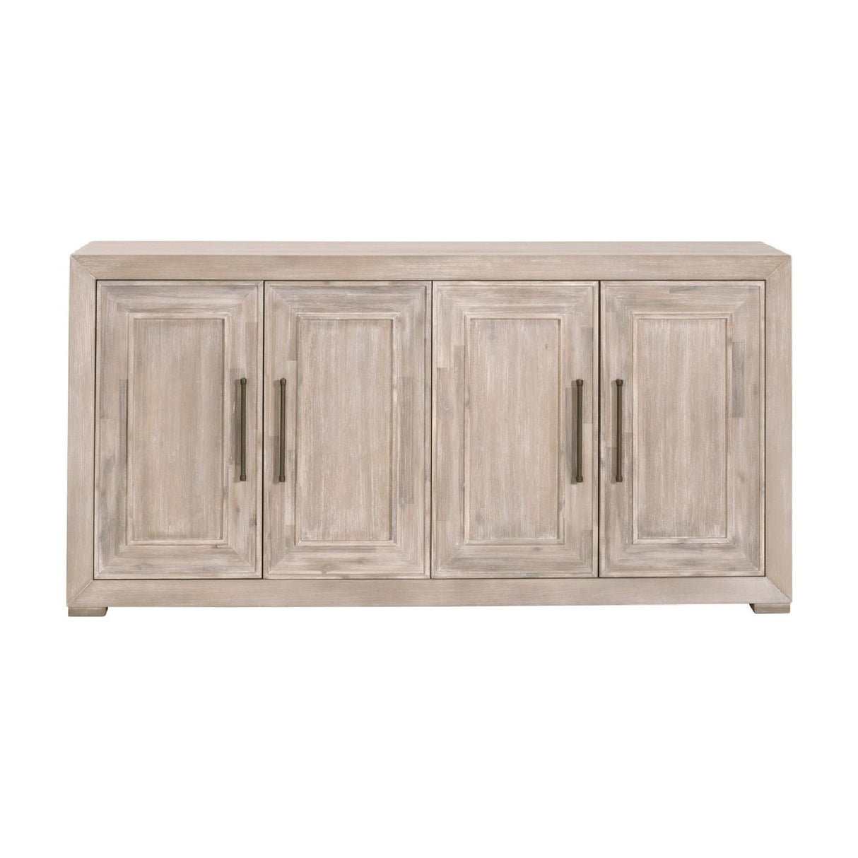 Modern European furniture - 4-Door Acacia Media Sideboard - www.oroa.com