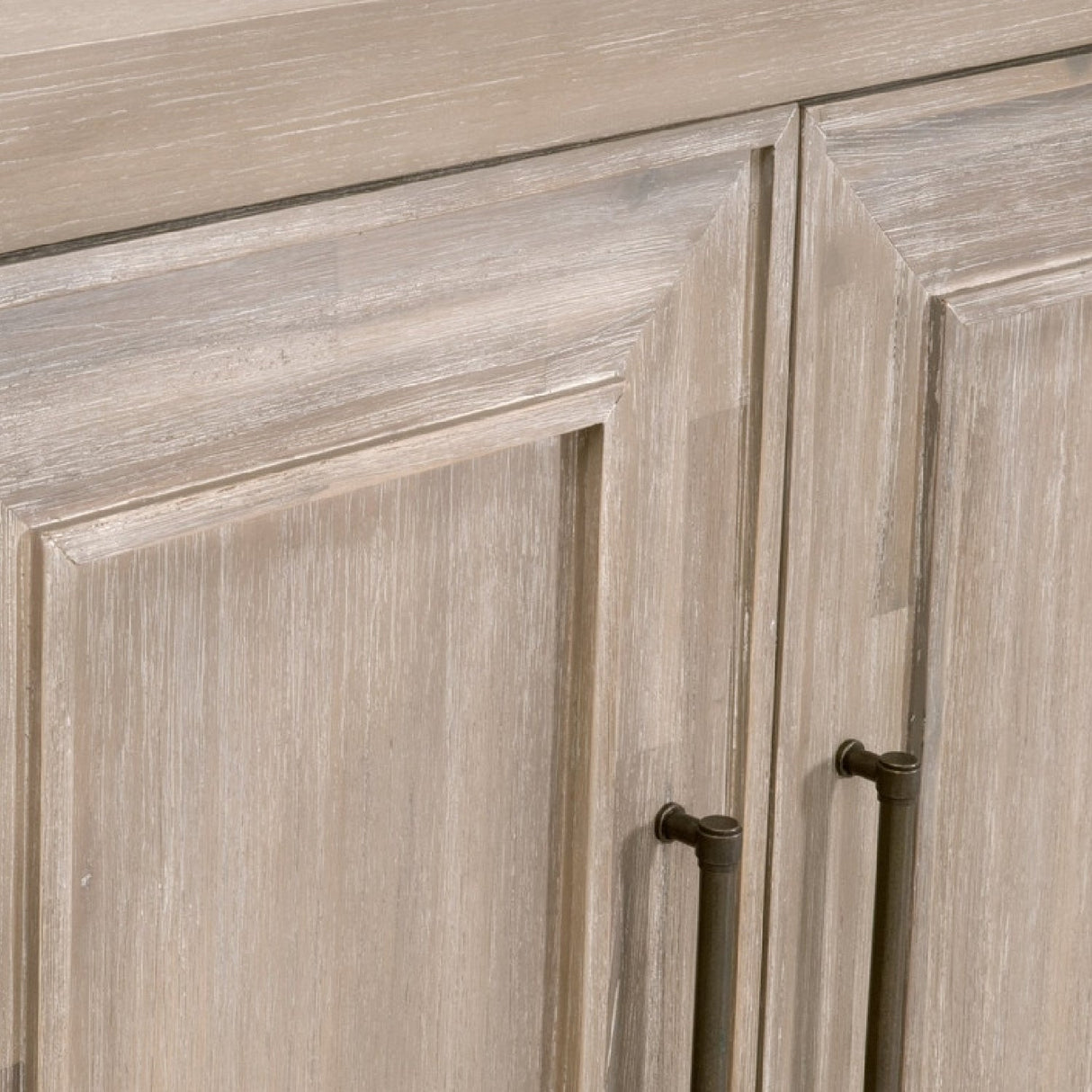Modern European furniture - 4-Door Acacia Media Sideboard - www.oroa.com