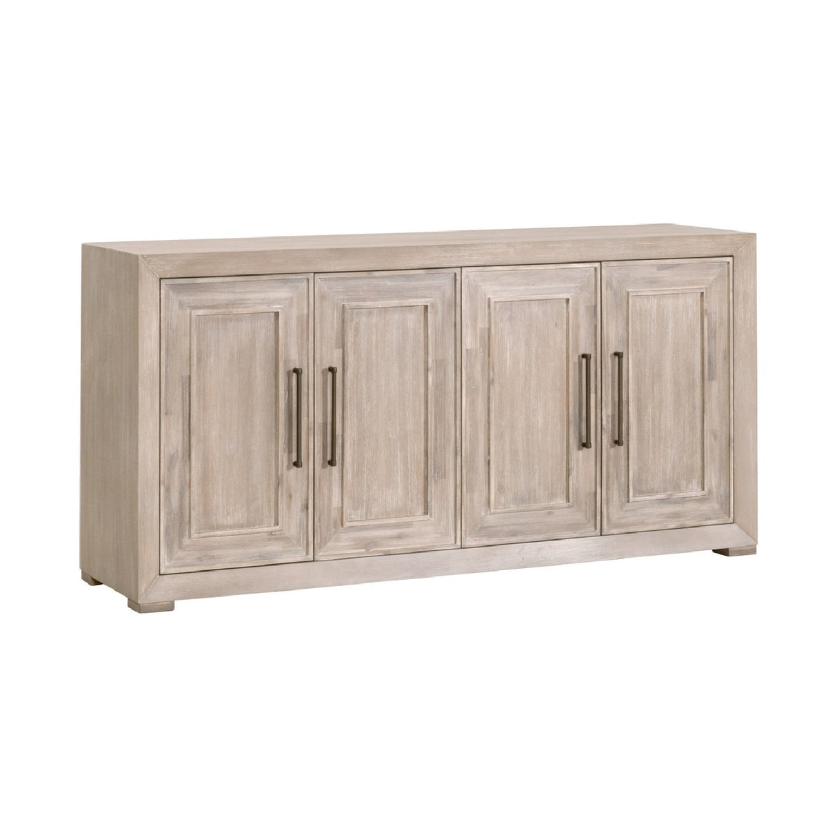 Modern European furniture - 4-Door Acacia Media Sideboard - www.oroa.com