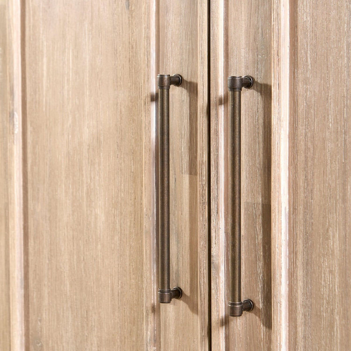 Modern European furniture - 4-Door Acacia Media Sideboard - www.oroa.com