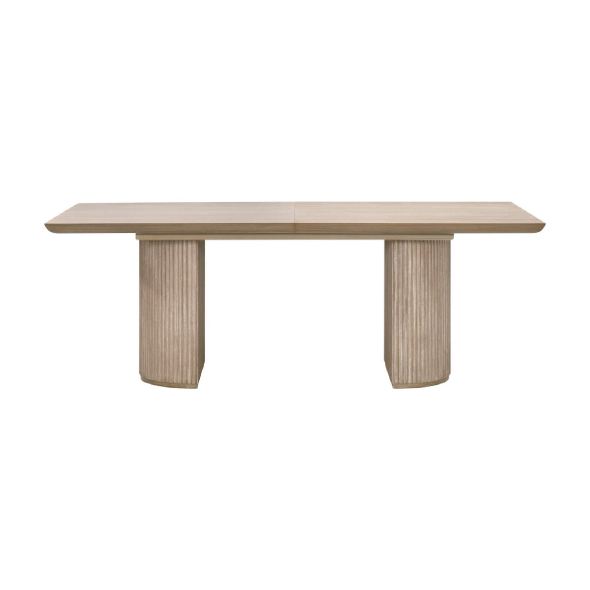 Modern European furniture - Gray Acacia Extendable Dining Table - www.oroa.com