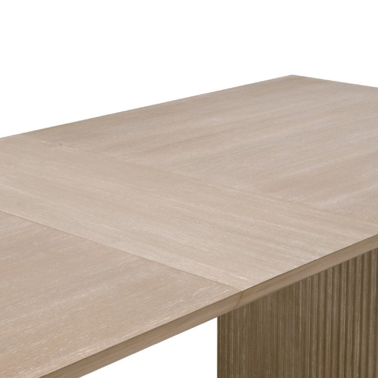 Modern European furniture - Gray Acacia Extendable Dining Table - www.oroa.com