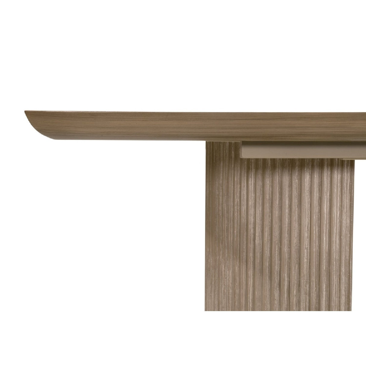 Modern European furniture - Gray Acacia Extendable Dining Table - www.oroa.com