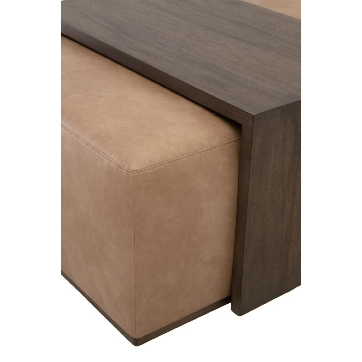 Acacia Upholstered Coffee Table | Living Essentials Dovetail – alternate view 41