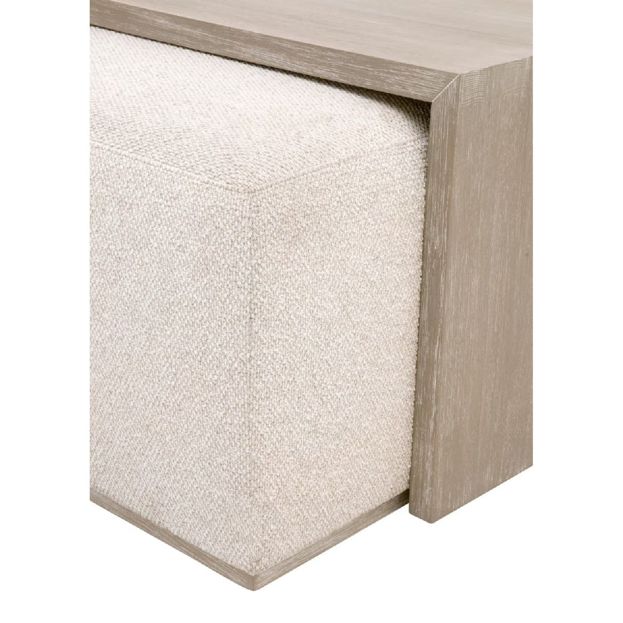Acacia Upholstered Coffee Table | Living Essentials Dovetail – alternate view 12