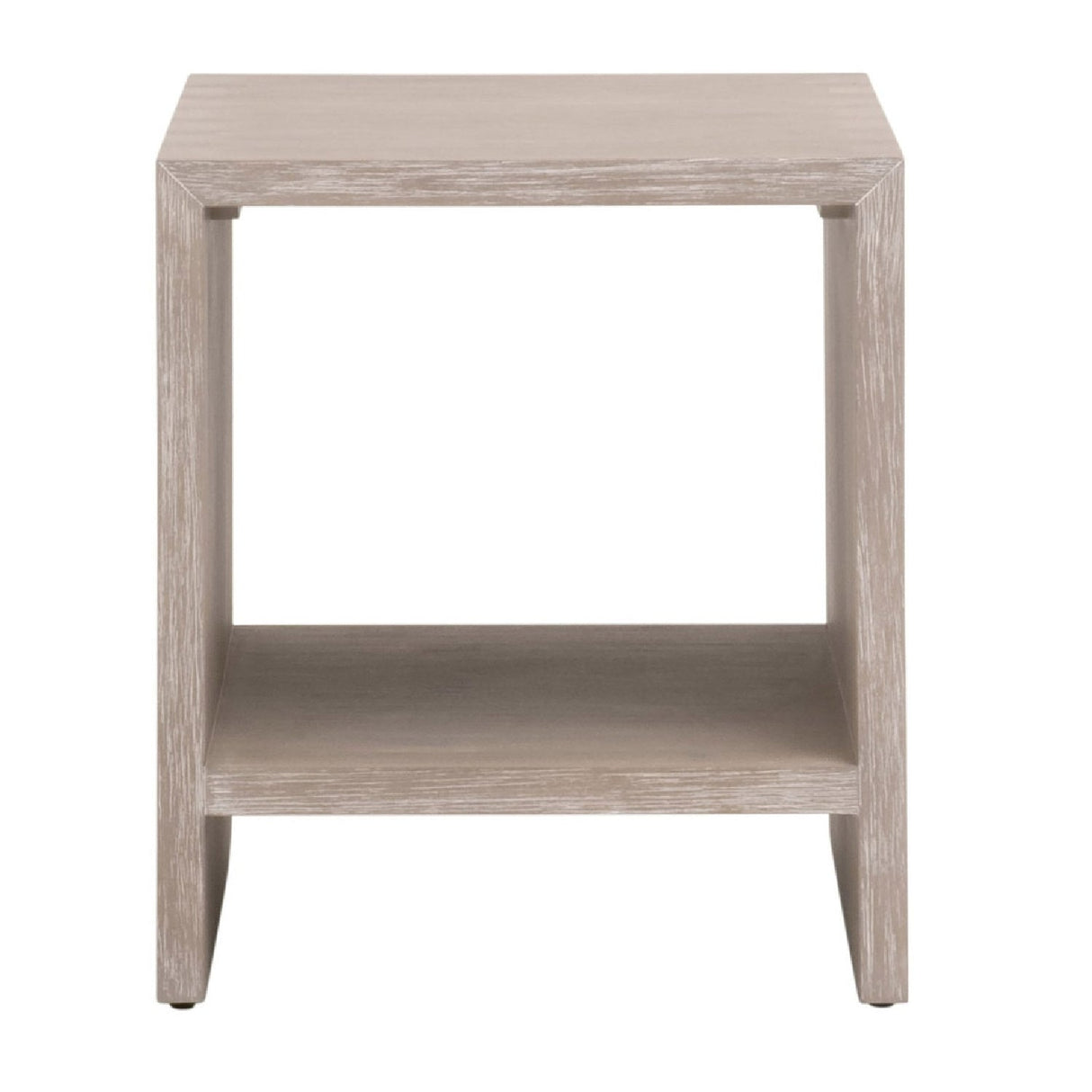 Modern European furniture - Natural Gray Acacia End Table - www.oroa.com