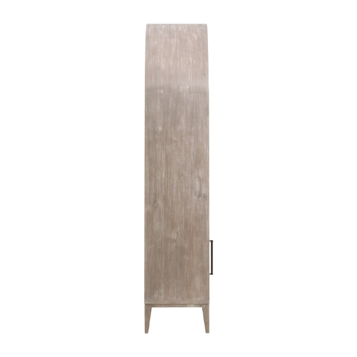 Modern European furniture - Gray Acacia Arched Bookcase - www.oroa.com