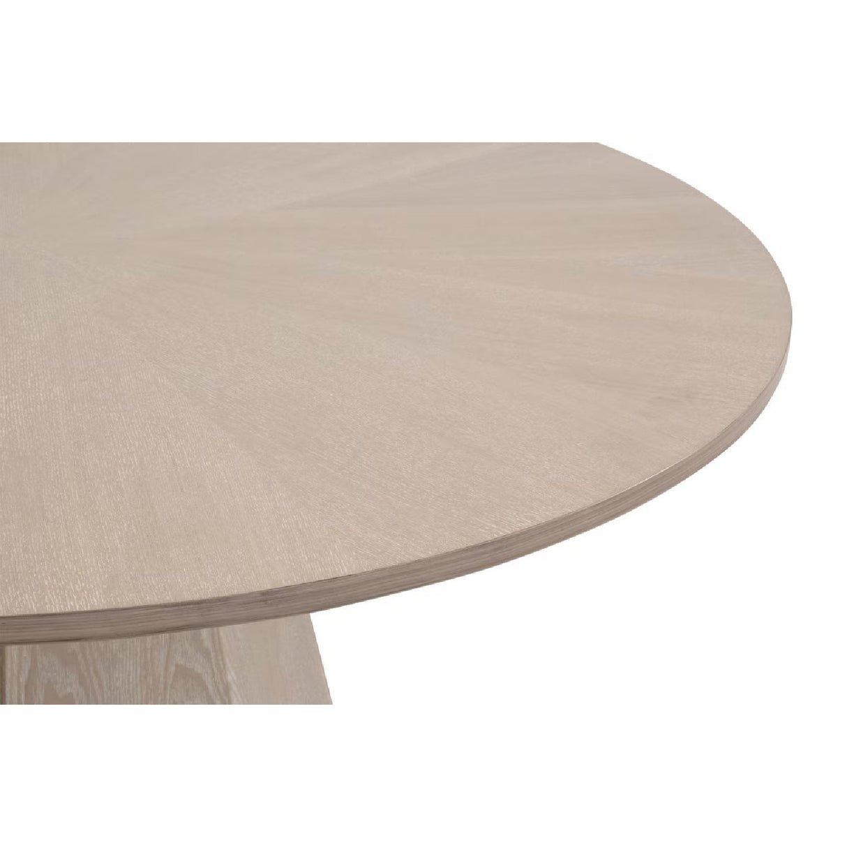 Round Wooden Dining Table | Living Essentials Coulter – alternate view 5