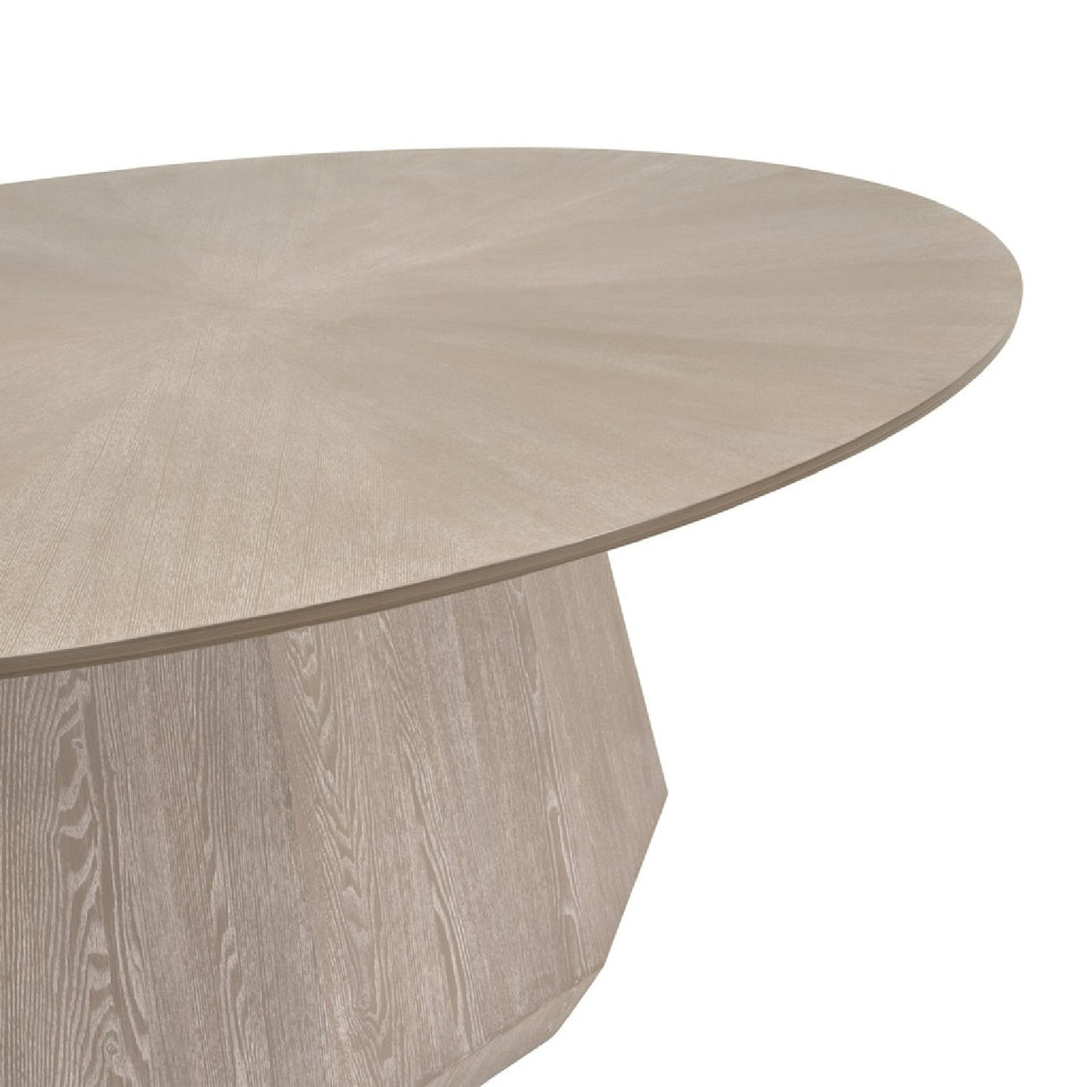 Modern European furniture - Oval Gray Ash Dining Table - www.oroa.com