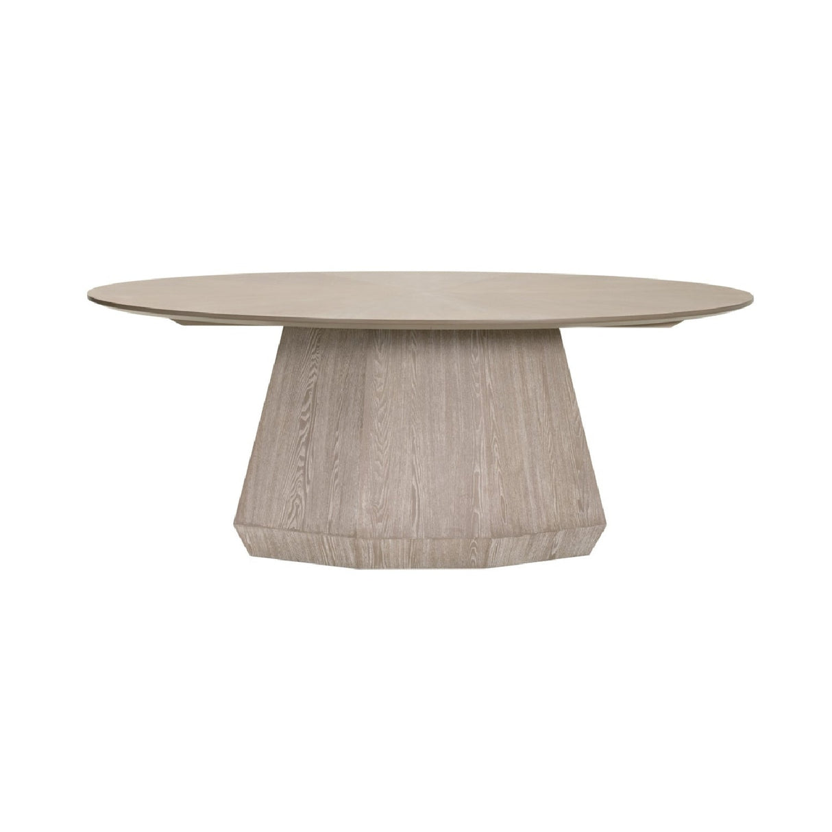 Modern European furniture - Oval Gray Ash Dining Table - www.oroa.com