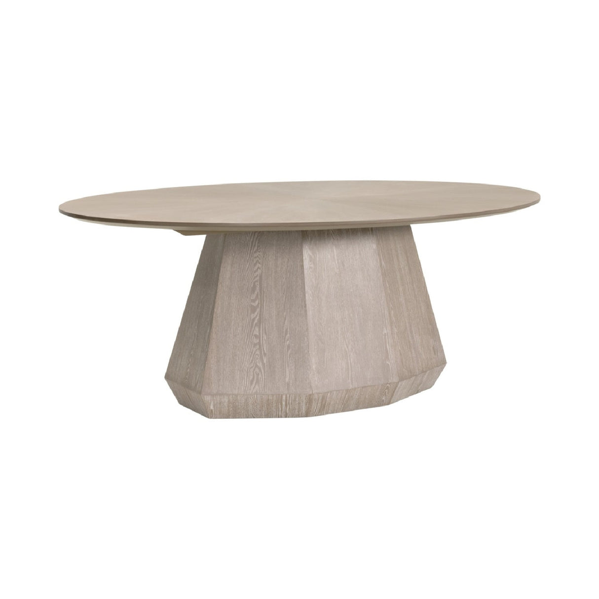 Modern European furniture - Oval Gray Ash Dining Table - www.oroa.com