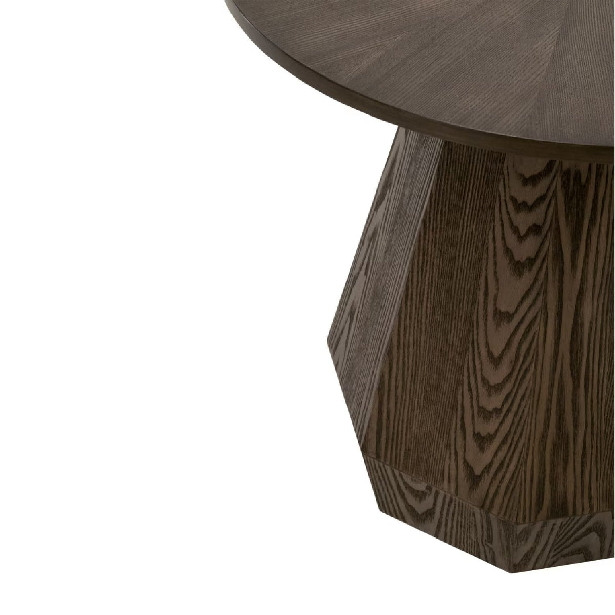 Round Wooden End Table | Living Essentials Coulter – alternate view 16