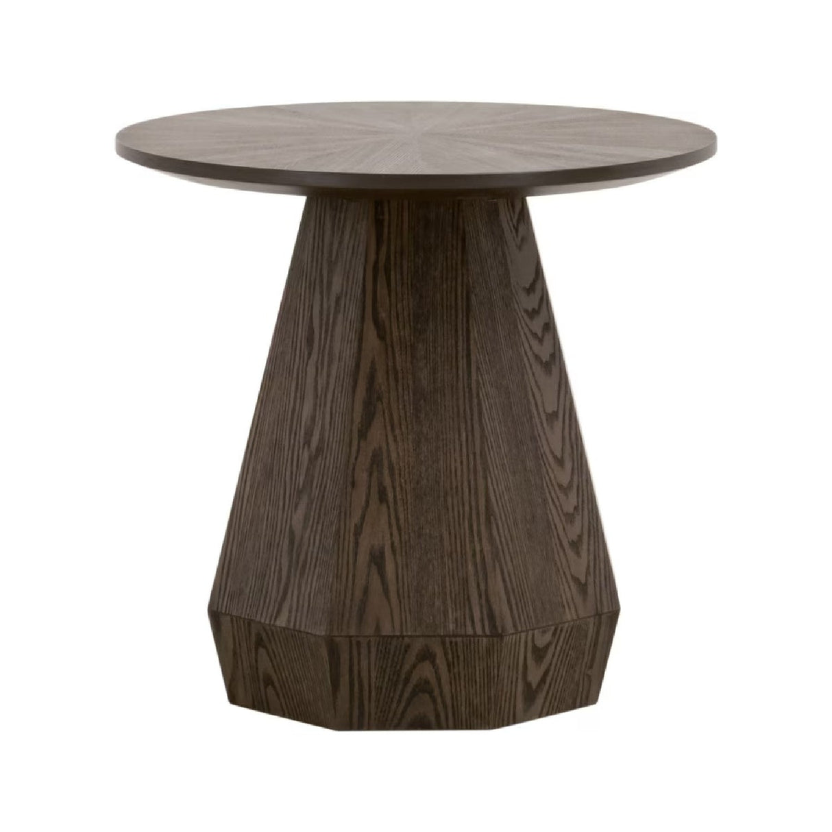 Round Wooden End Table | Living Essentials Coulter – alternate view 12