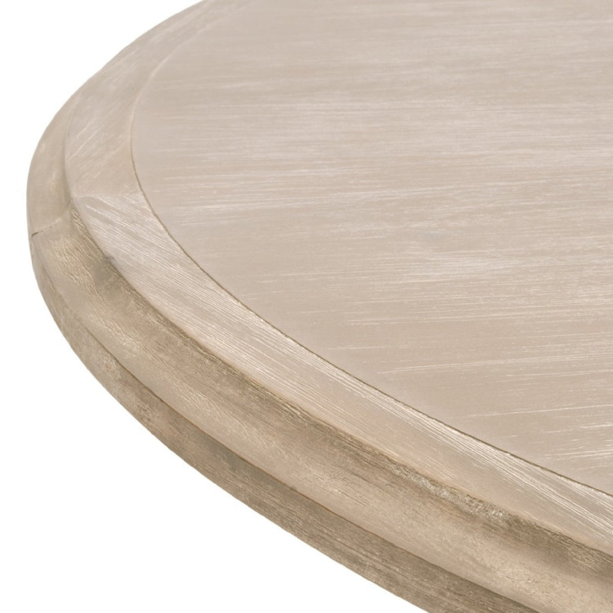 Modern European furniture - Gray Acacia Round Extendable Dining Table - www.oroa.com