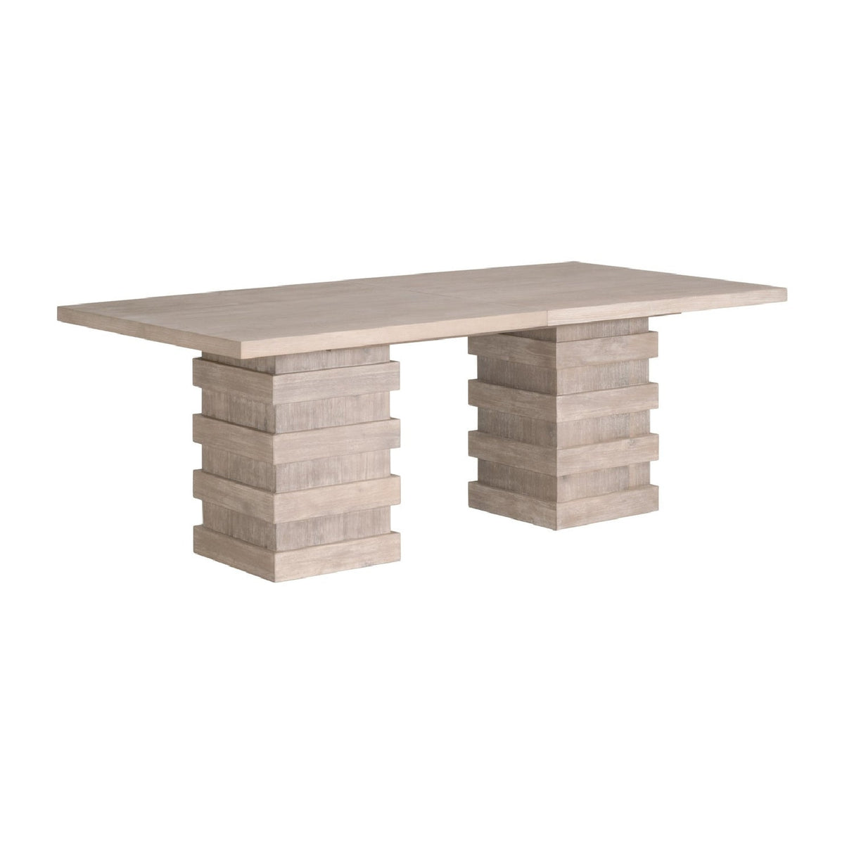 Modern European furniture - Extendable Acacia Dining Table - www.oroa.com
