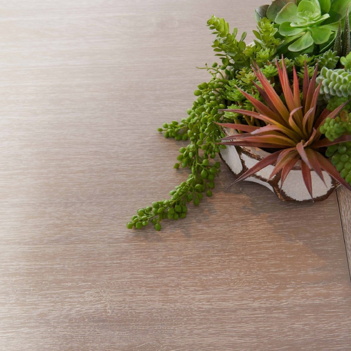 Modern European furniture - Natural Acacia Extendable Dining Table - www.oroa.com