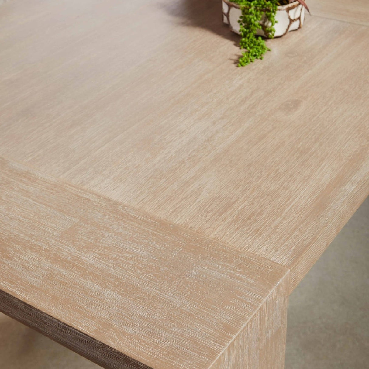 Modern European furniture - Natural Acacia Extendable Dining Table - www.oroa.com