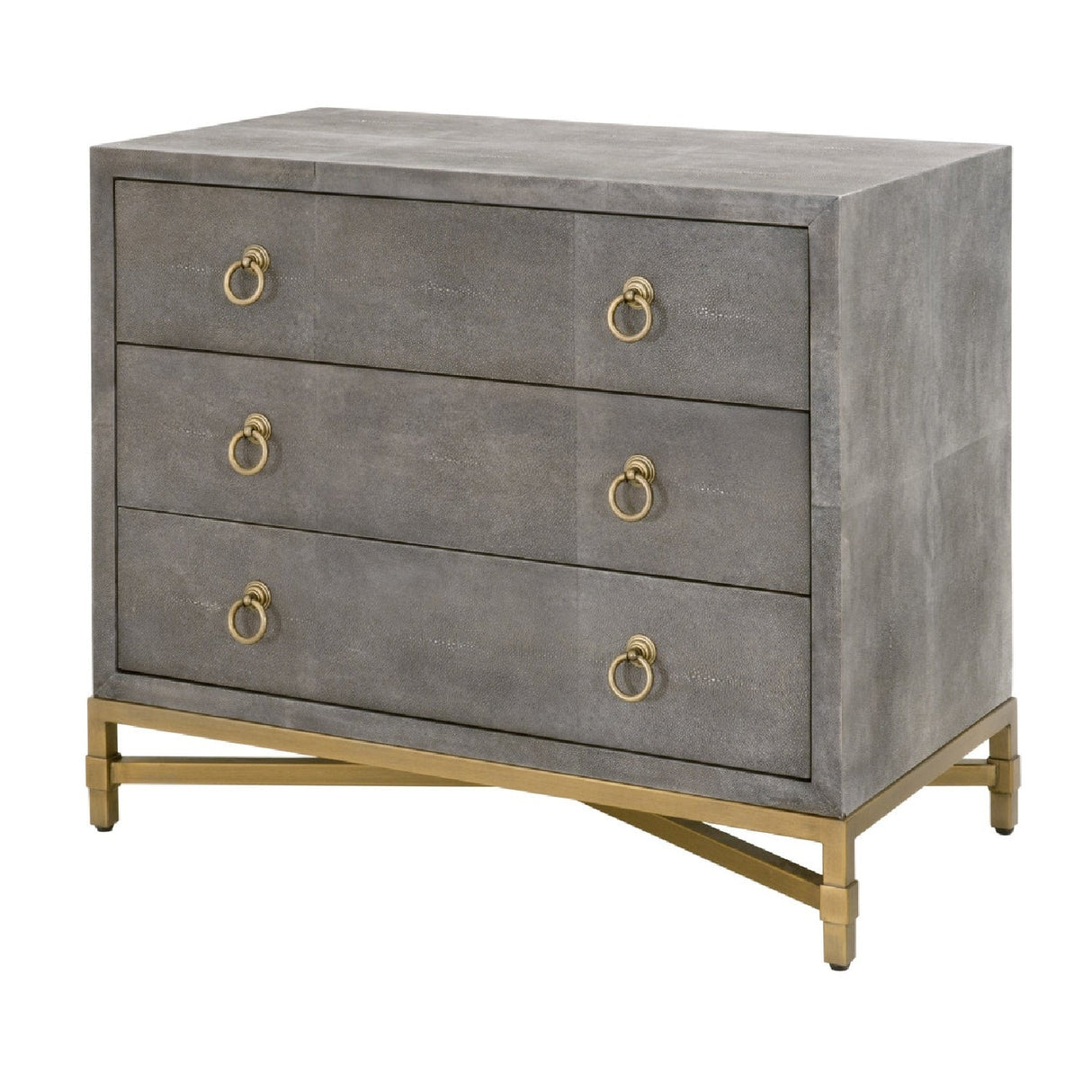 Shagreen Drawer Nightstand | Living Essentials Strand – alternate view 32