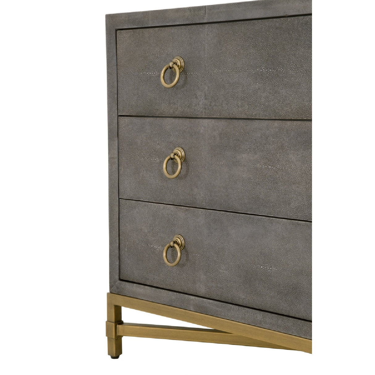 Shagreen Drawer Nightstand | Living Essentials Strand – alternate view 34