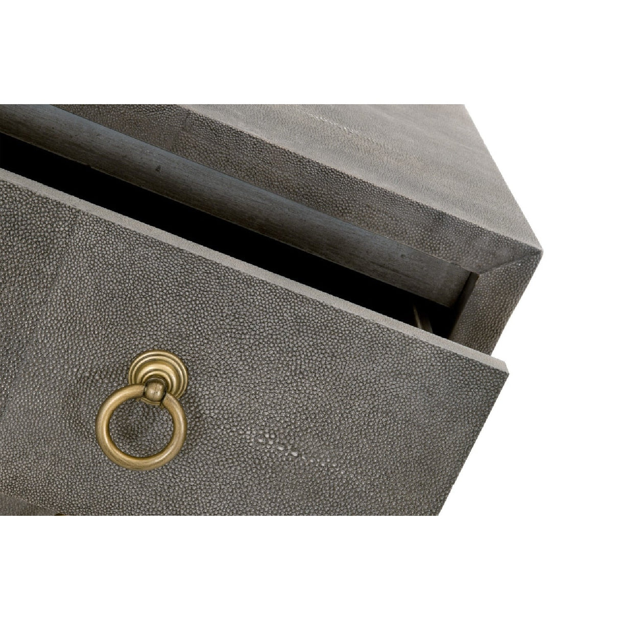 Shagreen Drawer Nightstand | Living Essentials Strand – alternate view 35