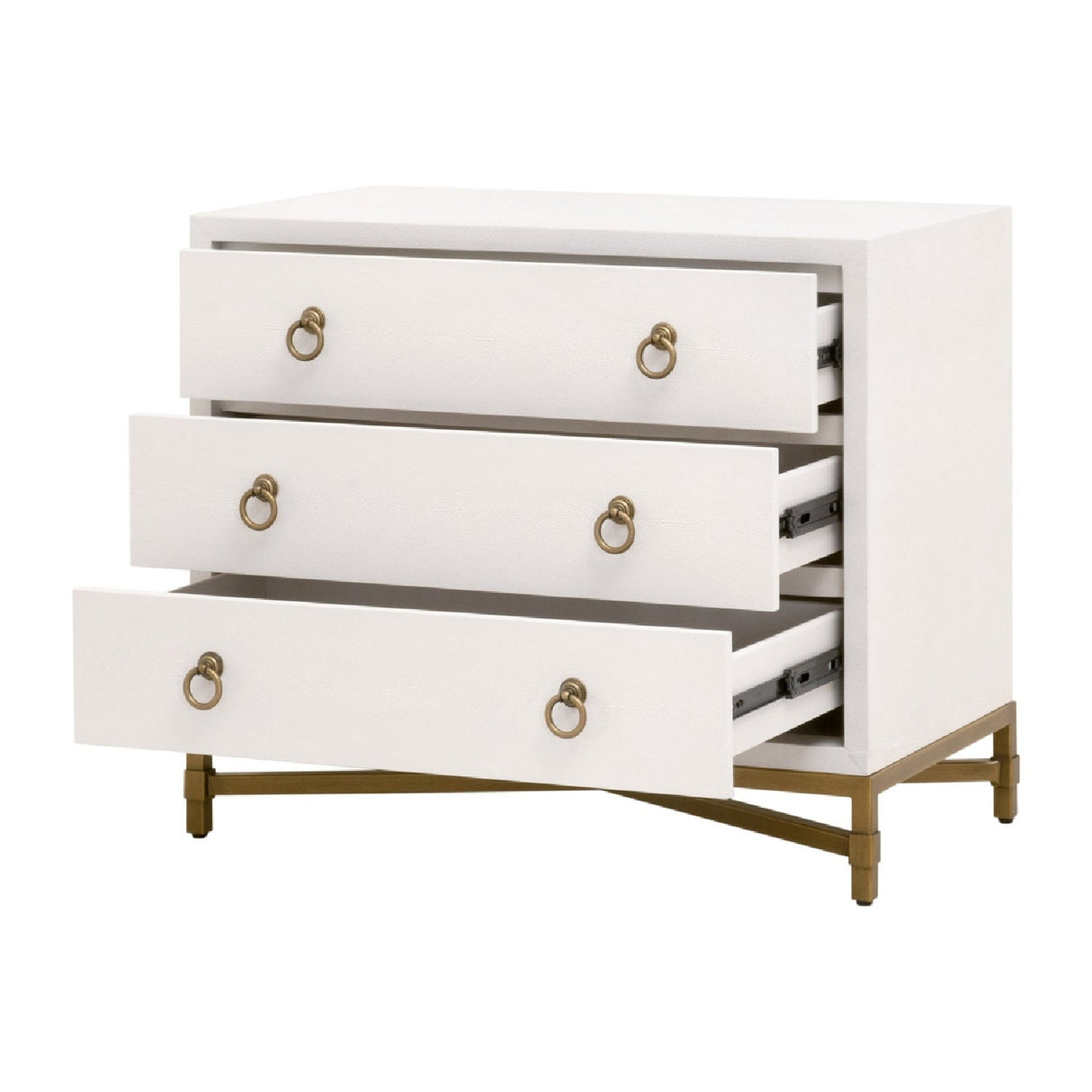 Shagreen Drawer Nightstand | Living Essentials Strand – alternate view 23